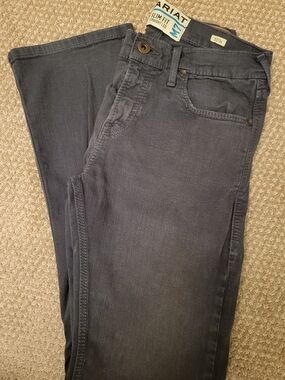 Ariat Men's Slim Fit Jeans - Dark Gray